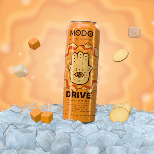 Lata MODO DRIVE sobre hielo