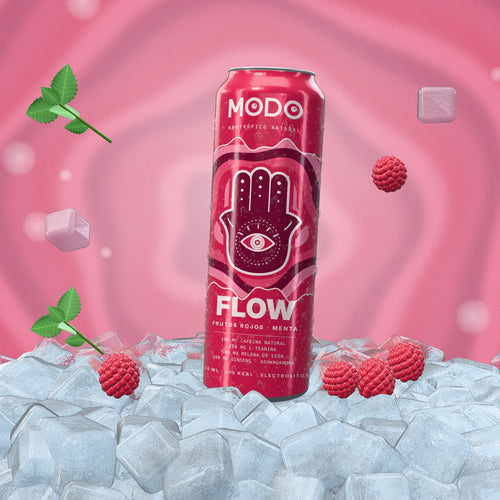 Lata MODO FLOW sobre hielo